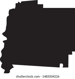 map of Pike County in georgia state in usa