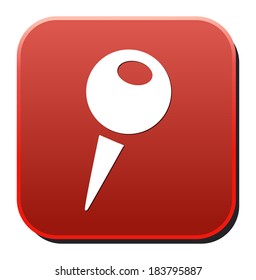 map pin button