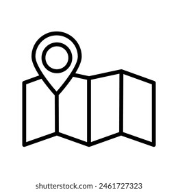 Map with pin, geo locate, pointer icon color editable