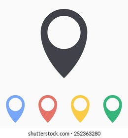 Map pin icon