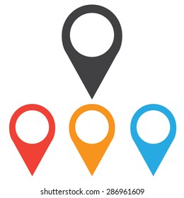 map pin icon psd