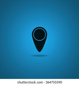 Map pin icon.