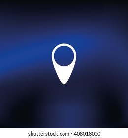 Map pin icon.