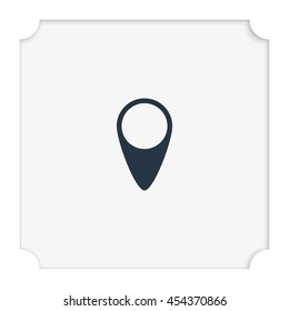 Map pin icon.