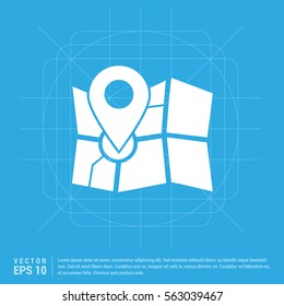 Map pin icon