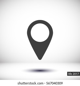 Map pin icon