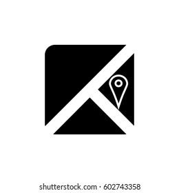 Map pin icon