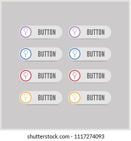 Map pin icon - Free vector icon