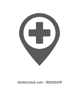 Map Pin Icon ,hospital