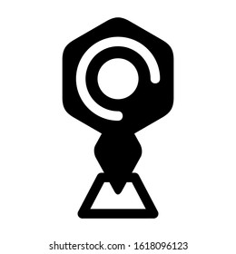 map pin icon isolated sign symbol vector illustration - high quality black style vector icons
