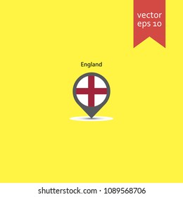 map pin. map pin icon. sign design. Vector EPS 10.