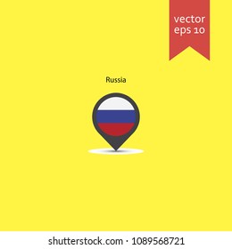 map pin. map pin icon. sign design. Vector EPS 10.