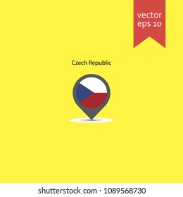 map pin. map pin icon. sign design. Vector EPS 10.