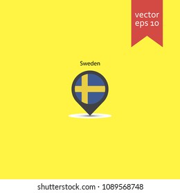 map pin. map pin icon. sign design. Vector EPS 10.