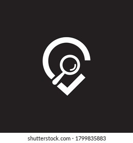 Map pin icon vector illustration