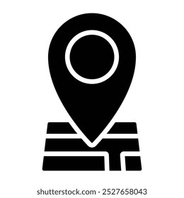 Map Pin icon. vector illustration.