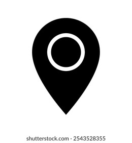 Map Pin Icon Vector Symbol Design Illustration