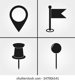 Map Pin Icons