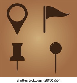 Map Pin Icons