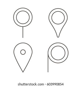 Map pin Icons
