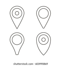 Map pin Icons