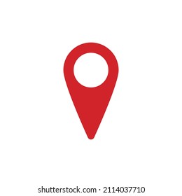 Map pin icons, GPS and location information. Vectors.