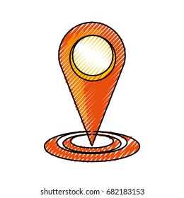 Map pin location