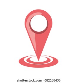 Map pin location