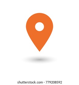 Map pin, location icon