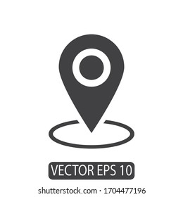 map pin location icon design vector eps 10 