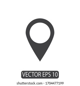 map pin location icon design vector eps 10 