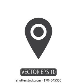 map pin location icon design vector eps10