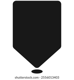 map pin location icon. Modern map marker. Map pin place marker. Location icon isolated on transparent background