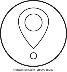 Map pin location icon. Modern map markers vector isolated on transparent background. GPS location symbol. Modern map markers global positioning system and travel destinations.