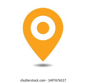Map Pin Location Icon Vector Illustration