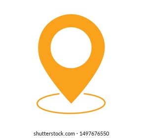 Map Pin Location Icon Vector Illustration