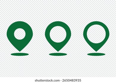 Map pin location sign icon vector illustration, location pin marker symbol vector. GPS, Map Position Marker symbol icon.