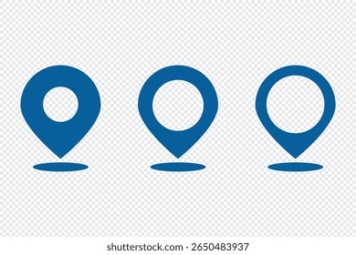 Map pin location sign icon vector illustration, location pin marker symbol vector. GPS, Map Position Marker symbol icon.