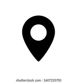 map pin marker Icon Vector Logo Template 