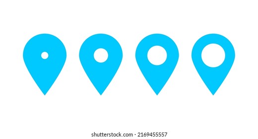 Kartenstift, Marker-Position-Symbol-Set