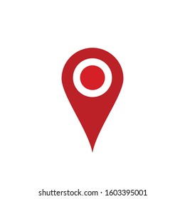 Map Pin for Navigation and Travel