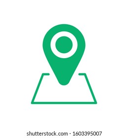 Map Pin for Navigation and Travel