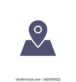 Map Pin for Navigation and Travel