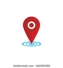 Map Pin for Navigation and Travel