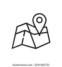 Map Pin Place Destination Spot Vector Icon