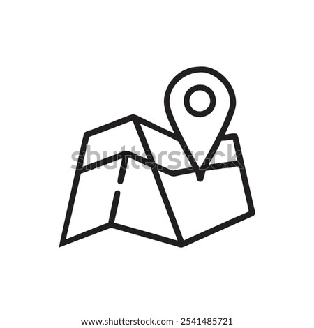 Map Pin Place Destination Spot Vector Icon