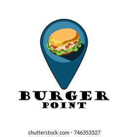 Map Pin Pointer burger icon