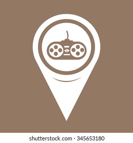 Map Pin Pointer game controller icon