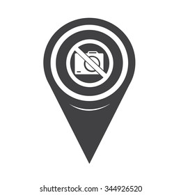 Map Pin Pointer No photo icon