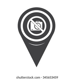 Map Pin Pointer No photo icon